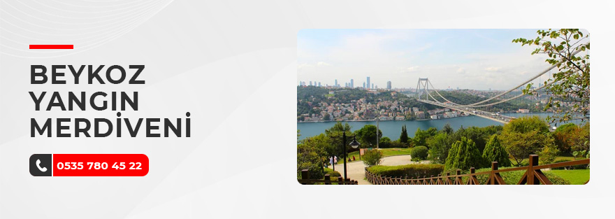 beykoz yangın merdiveni