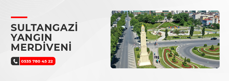 sultangazi yangın merdiveni